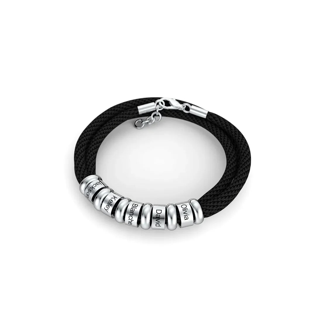 Pulseira de Couro - Gravação a Laser