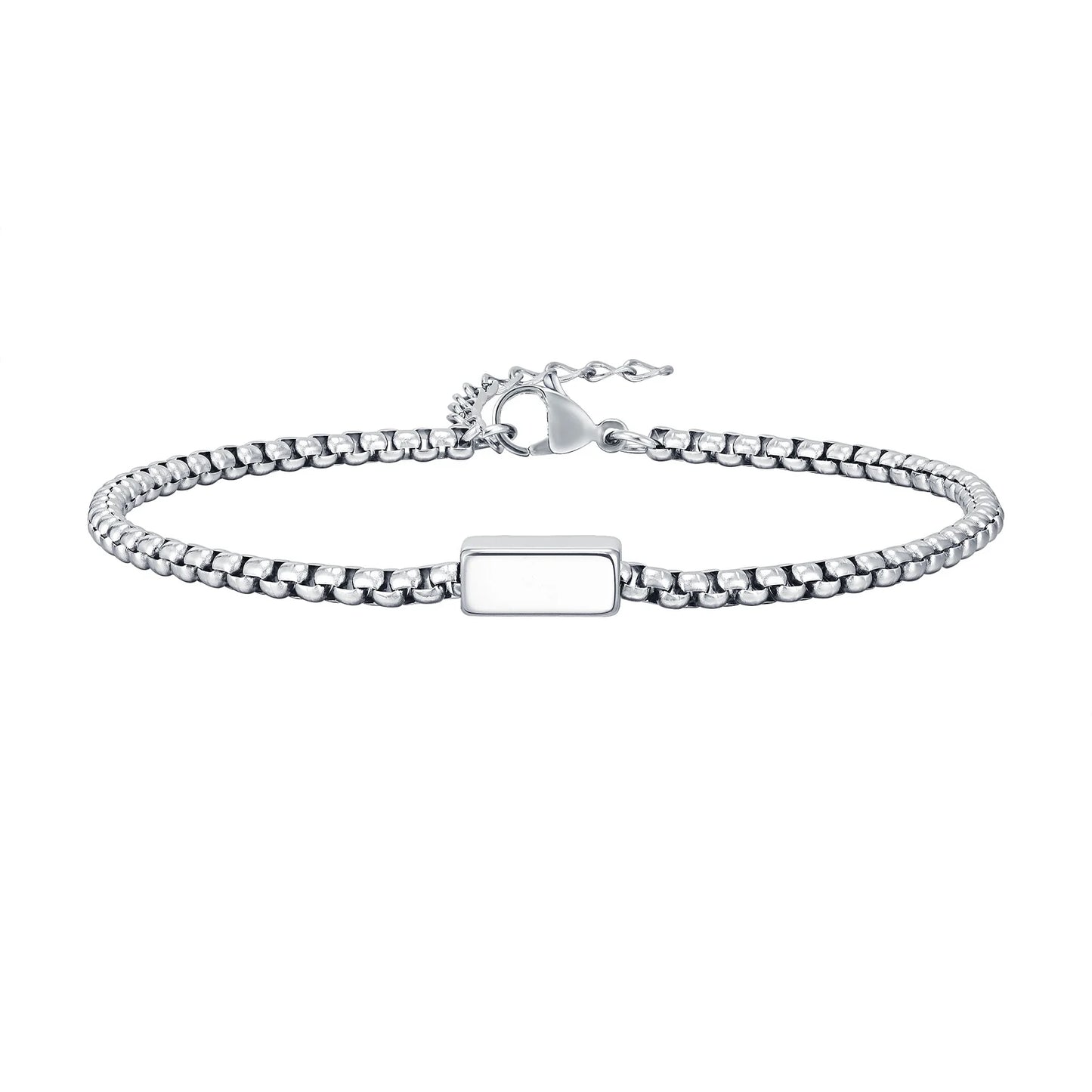 Pulseira Masculina em Aço Inoxidável – Estilo, Força e Versatilidade
