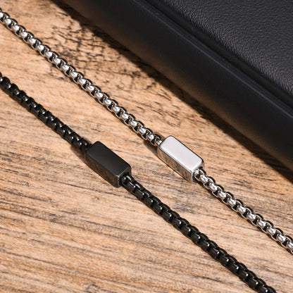 Pulseira Masculina em Aço Inoxidável – Estilo, Força e Versatilidade