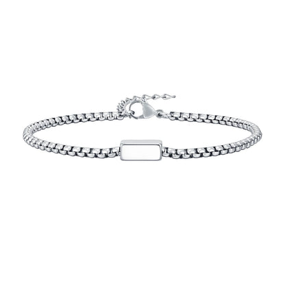 Pulseira Masculina em Aço Inoxidável – Estilo, Força e Versatilidade