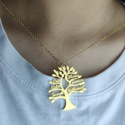 Colar Árvore Da Vida - Corte a Laser