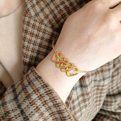 Pulseira Meus Corações - Gravação a Laser